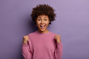Excited Lady
